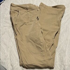 American Eagle Outfitters Tan Boot Cut Pants